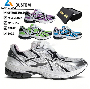 Chaussures de sport personnalisées pour hommes, chaussures de course respirantes en mesh personnalisées avec mon logo, chaussures de <span class=keywords><strong>basket</strong></span> personnalisées avec logo - Product Image 1