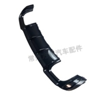 Accessoire de réglage dynamique, style sport, motif en fibre de carbone, pare-chocs, diffuseur arrière, kit carrosserie d'échappement, plastique, nouveau, Audi A3 S3