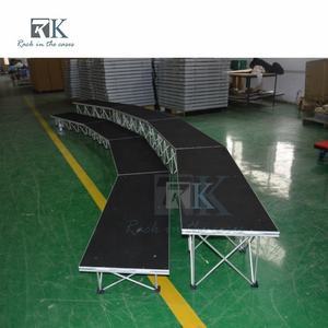 Popular duradero precio barato evento usado escenario al aire libre concierto escenario mejor venta coral rendimiento escenario plataforma <span class=keywords><strong>en</strong></span> venta - Product Image 2