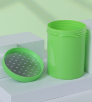 Conteneurs en plastique vides personnalisés pour protéines en poudre, pots pour l'emballage de biscuits et de gâteaux