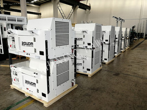 Kubota động cơ cho underslung Máy phát điện sử dụng với 180L bình nhiên liệu 15KW Máy phát điện 60Hz 460V dưới của khung gầm xe tải - Product Image 5