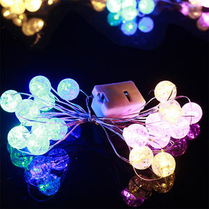 <span class=keywords><strong>Guirlande</strong></span> lumineuse à perles craquelées pour jardin, mariage, <span class=keywords><strong>guirlande</strong></span>, éclairage extérieur, 2m - Product Image 4
