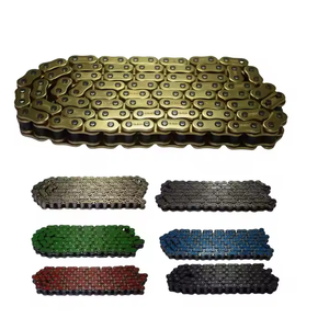 Alta calidad 428-HO-132L <span class=keywords><strong>Cadena</strong></span> de motocicleta Venta caliente en China Columbia Market Color dorado Pinzas de freno originales - Product Image 2