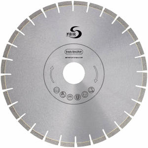 Lame de scie diamantée de 400 mm (16 pouces) pour granit, haute qualité, coupe rapide, outils pour pierre et granit, personnalisable OEM - Product Image 1