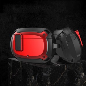 Funda protectora para auriculares <span class=keywords><strong>Beats</strong></span> <span class=keywords><strong>Studio</strong></span> <span class=keywords><strong>Buds</strong></span> 2021, a prueba de golpes, con gancho para llavero - Product Image 3