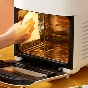 Friteuse à air moderne en acier inoxydable 5L, puissance 1501-2000W, surface antiadhésive sans huile, protection contre la surchauffe, mini-grille, numérique - Product Image 2