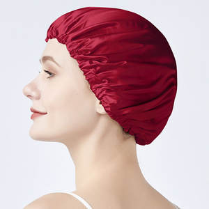 1 Pc Doux <span class=keywords><strong>Nuit</strong></span> <span class=keywords><strong>de</strong></span> Sommeil Chapeau <span class=keywords><strong>masque</strong></span> pour les yeux Femmes Élastique Large Bande <span class=keywords><strong>De</strong></span> Mode Head Wrap Satin <span class=keywords><strong>Bonnet</strong></span> <span class=keywords><strong>Cheveux</strong></span> Beauté Plafonds Chemo Soins - Product Image 1