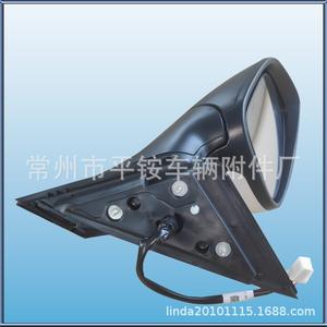 Espejo Retrovisor para Honda Inspire 879400C460, Negro, ABS, Espejo Plano para Reemplazo o Reparación, Modelos 2019-2022 - Product Image 3