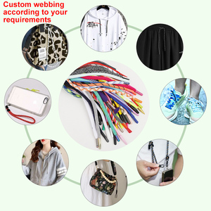 Tùy chỉnh thân thiện với môi Xoắn Polyester macrame dây màu sắc OEKO-TEX chứng nhận cho sang trọng Túi dây đeo & dây chuỗi dây xử lý - Product Image 3