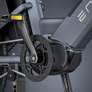 Vélo cargo électrique EU/UK à longue portée, moteur central 250W, vélo électrique familial 20 pouces pour livraison de courses et transport urbain intensif - Product Image 6
