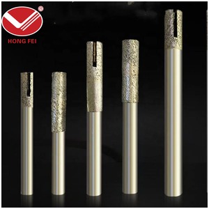 <span class=keywords><strong>Cnc</strong></span> đá phay dưới khắc công cụ rãnh thiêu kết kim cương Router bit cho đá granit đá cẩm thạch hongfei kim cương - Product Image 5