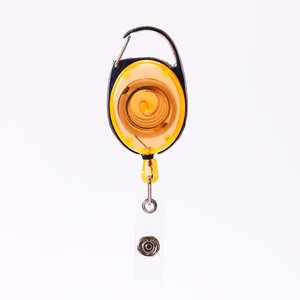 Customized Color ABS Retractable Lanyard Badge Reel 70mm Telescopic Length 3.5cm Width Oval Shape HeadA Brand Office <b>ID</b> <b>Holder</b> - Product Image 6