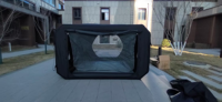 Tente de camping gonflable ODM de 7,3 mètres carrés, portable et durable, en PVC, coupe-vent, imperméable, ouverture automatique rapide