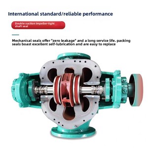 Type Single-stage Double-suction Centrifugal <b>Pump</b>, Flange Connection, Discharge Outlet, Used for Sewage and <b>Water</b> S/SH Single-st - Product Image 2