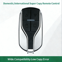 Control Remoto Inalámbrico de Plástico de Doble Frecuencia 433.92/315 MHz, 4 Botones, Alcance de 30 m, para Automatización del Hogar, Puerta de Garaje, Alarma