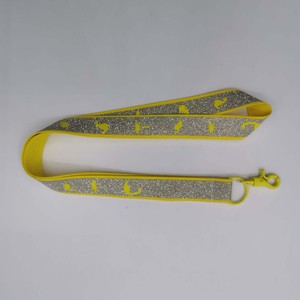 Bán buôn tùy chỉnh in chất lượng cao bạc long lanh bột <span class=keywords><strong>Lanyard</strong></span> - Product Image 3