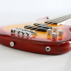 <span class=keywords><strong>Buena</strong></span> calidad hecho a mano barato Basswood bajo eléctrico Cherry Sunburst bajo eléctrico 4 cuerdas - Product Image 5