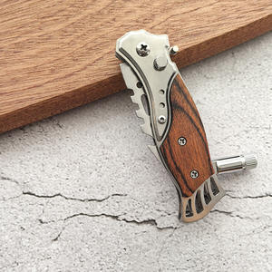 Cuchillo Plegable de Acero Inoxidable para Dropshipping en Shopify, Alta Dureza, Multifuncional, para Camping, EDC, Cuchillo de Bolsillo, Herramienta Utilitaria Portátil - Product Image 5