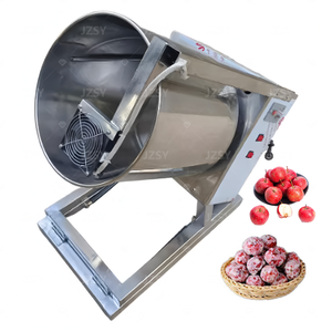 Máquina multifunción de alta capacidad para freír azúcar Espino máquina de recubrimiento de uva de tomate cereza frito azúcar - Product Image 3