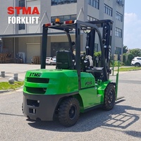 Forklift Diesel STMA Harga Bagus 3 Ton 3,5 Ton 5 Ton Pilihan Side Shifter Ban Solid