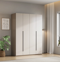 Ensemble de placards et armoires de chambre à coucher multifonctionnels, durables, de haute qualité, modernes et sur mesure en bois