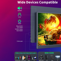 Moniteur portable 16 pouces 100% SRGB 350 Nits 2560 X 1600 pour le jeu, directement de l'usine