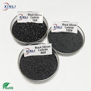 Высокой чистоты 99% черный карбид кремния струйный материал абразивная машина #12-#6000 SiC порошок заводская цена - Product Image 1