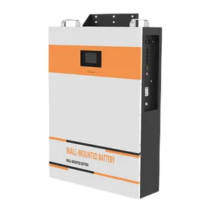 顶级优质离网系统供应商能源Lifepo4 Pack Powerwall 10kwh家用锂电池太阳能存储