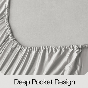 USA Sẵn Sàng Hàng Hóa <span class=keywords><strong>Satin</strong></span> Tấm Ga Giường Tốt Cho Tóc Và Da Bộ Đồ Giường <span class=keywords><strong>Set</strong></span> Nhăn-Miễn Phí Được Trang Bị Tấm 3 Mảnh Sang Trọng <span class=keywords><strong>Satin</strong></span> Tấm Ga Giường Bộ - Product Image 3