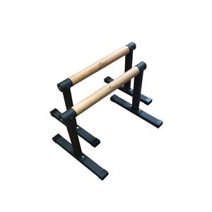 Venta al por mayor, barra paralela de madera con logotipo personalizado, barra de dominadas, equipo de fitness, barra de mentón, - Product Image 2