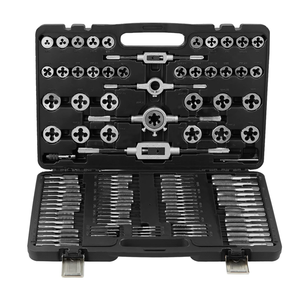 Lớn tap và Die <span class=keywords><strong>Set</strong></span> tiêu chuẩn 110 mảnh Bolt Ống Metric tap Bộ cho luồng Master tap và Die <span class=keywords><strong>Set</strong></span> - Product Image 1