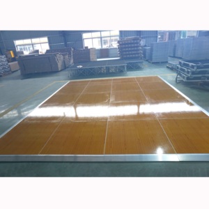 High quality simple wooden dance floor plywood flooring for wedding - Product Image 2