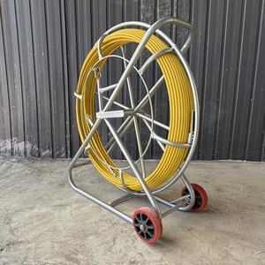 Cable de <span class=keywords><strong>Fibra</strong></span> de Vidrio para Tuberías, Serpiente para Tirar Cables Eléctricos, Instalación de Cable de <span class=keywords><strong>Fibra</strong></span> Óptica, Varilla de <span class=keywords><strong>Fibra</strong></span> de Vidrio para Ductos - Product Image 1