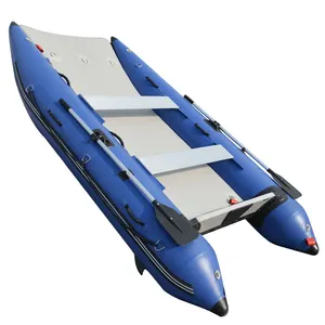 380 cm Inflatable Boat Catamaran Type 12.5 feet 6 Person PVC Manufacturer China