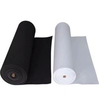 Bobine de coton mousse EVA noir et blanc écologique du fabricant, imperméable, insipide et résistant à l'usure