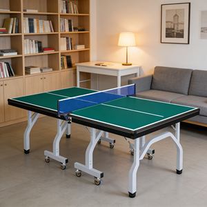 <span class=keywords><strong>Mesa</strong></span> de <span class=keywords><strong>Ping</strong></span> <span class=keywords><strong>Pong</strong></span> Resistente para Exteriores, para Campos Deportivos, Anti-Deformación, Resistente a la Intemperie, Duradera - Product Image 3