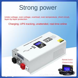 Voetstroom 5KW Zuivere positieve golf DC/AC-omvormer Hoogvermogen frequentieomvormer 90% efficiëntie 8KG RV-stalling Buitenapparatuur - Product Image 2