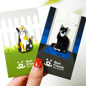 Offre spéciale, pas de Minimum personnalisé, vente en gros, autocollants en métal, Design, émail dur, breloque de téléphone avec cartes de support - Product Image 5