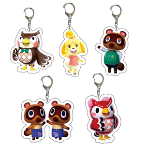 5,5 cm 37 diseño acrílico llaveros llavero regalo para <span class=keywords><strong>Animal</strong></span> <span class=keywords><strong>Crossing</strong></span>: nuevos horizontes Fans - Product Image 1