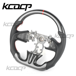 Sợi Carbon chỉ đạo Wheel với LED Shift ánh sáng cho Infiniti G25 G35 <span class=keywords><strong>G37</strong></span> Q50 Q60 - Product Image 2