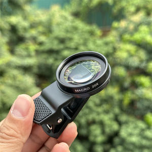 Objectif <span class=keywords><strong>Macro</strong></span> Flexible 4K 37MM pour Smartphones, Double Zoom 30X 20X 15X, Accessoire de Prise de Vue Rapprochée pour Appareils <span class=keywords><strong>Photo</strong></span> Reflex Numériques et Photographie Mobile - Product Image 4