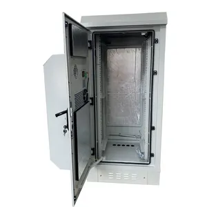 Telecom Battery Rack Manufacturer 19 Inch Rack 27U 30U Waterproof Telecom Equipment Outdoor Battery Cabinet IP65 IP55