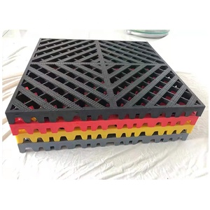Baldosas de Suelo Modulares Encajables para Drenaje, Baldosas Modulares Encajables con Amortiguación para Garajes, Vestuarios, Sótanos y Escaleras - Product Image 1