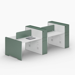 Modern <b>Desk</b> Partition Modern Olive Green Office Partition Furniture Executive Office <b>Desk</b> Modular Cubicle Laptop Acoustic Zero - Product Image 4