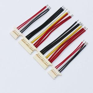 Sepuh emas 1.25mm Pitch kabel Terminal perakitan PVC terisolasi 2-12Pin kawat Harness tablet tembaga peralatan rumah tangga 600V Nilai - Product Image 1