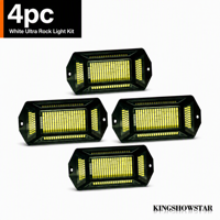 Kingshowstar OEM - Luces LED Blancas para Camiones, 396 LED, 12 V, Disipador de Calor de Aluminio, Corriente Constante, Luces Inferiores para Camiones, ATV, Todoterreno