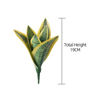 CL20004 Mini serpiente planta Faux <span class=keywords><strong>Sansevieria</strong></span> planta para el hogar Oficina habitación decoración interior regalos de inauguración flor Artificial - Product Image 5