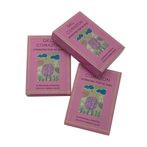 Personalizzato gentilezza e amor proprio 52 dando potere ad affermazioni Positive giocando a carte create con il cuore - Product Image 1