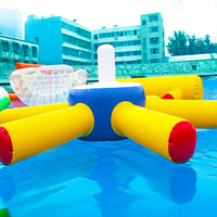 MANLIAN Chaise Longue Gonflable Flottante en PVC pour Piscine, Jouet de Plage pour Fêtes Estivales, Structures Aquatiques de Divertissement