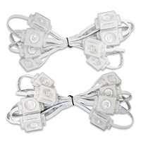 Décorations lumineuses de Noël LED Gouly pour les fêtes, éclairage de piste, pour la maison, sous le bord de la toiture, IP68, extérieur, RGBIC, LED Pixel, lumière permanente